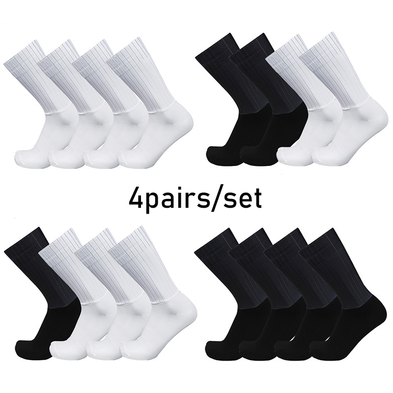 Sock Garter Men - 2026 Silicone Color Cycling 4pairs/set Sports