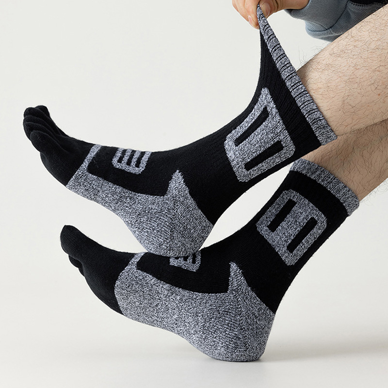3/6 Pairs Man Sport Toe Short  - Sock Garter Men ulasan dan harga